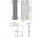 Паяный пластинчатый теплообменник для охлаждения масла (маслоохладитель) Alfa Laval DOC112